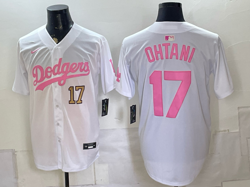 men Los Angeles Dodgers #17 Ohtani white Game 2026 Nike MLB Jersey 0808003->los angeles dodgers->MLB Jersey